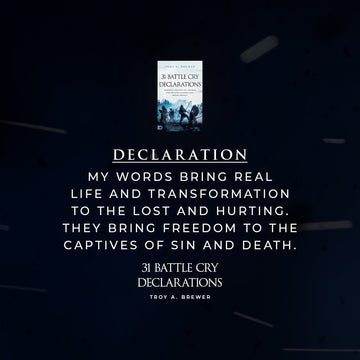 31 Battle Cry Declarations: Powerful Prayers and Decrees That Release Supernatural Breakthrough Paperback – December 5, 2023 - Faith & Flame - Books and Gifts - Destiny Image - 9780768477856