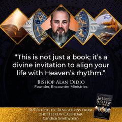 365 Prophetic Revelations from the Hebrew Calendar: Experience the Power, Blessing, and Abundance of Aligning with God's Times and Seasons (Paperback) February 6, 2024 - Faith & Flame - Books and Gifts - Destiny Image - 9780768475319