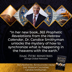 365 Prophetic Revelations from the Hebrew Calendar: Experience the Power, Blessing, and Abundance of Aligning with God's Times and Seasons (Paperback) February 6, 2024 - Faith & Flame - Books and Gifts - Destiny Image - 9780768475319