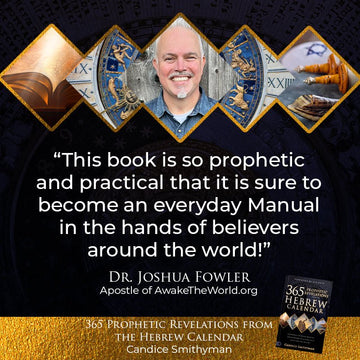 365 Prophetic Revelations from the Hebrew Calendar: Experience the Power, Blessing, and Abundance of Aligning with God's Times and Seasons (Paperback) February 6, 2024 - Faith & Flame - Books and Gifts - Destiny Image - 9780768475319