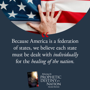 Releasing the Prophetic Destiny of a Nation [Second Edition]: An Intercessor's Handbook to Pray for All 50 States in America (Paperback) - July 2, 2024 - Faith & Flame - Books and Gifts - Destiny Image - 9780768477436