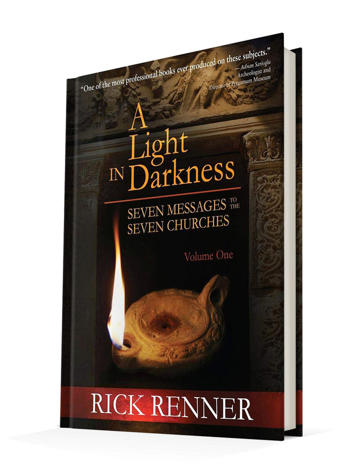 A Light in the Darkness: Seven Messages to The Seven Churches Hardcover – October 17, 2017 - Faith & Flame - Books and Gifts - Harrison House - 9781680312386