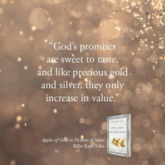 Apples of Gold in Pictures of Silver: Promises from God Paperback – December 20, 2022 - Faith & Flame - Books and Gifts - Destiny Image - 9780768463842