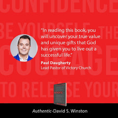 Authentic: The Confidence to Be Yourself, the Courage to Release Your Greatness Paperback – February 21, 2023 - Faith & Flame - Books and Gifts - Harrison House Publishers - 9781667500126