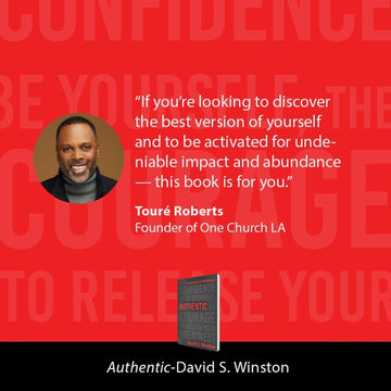 Authentic: The Confidence to Be Yourself, the Courage to Release Your Greatness Paperback – February 21, 2023 - Faith & Flame - Books and Gifts - Harrison House Publishers - 9781667500126