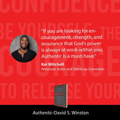 Authentic: The Confidence to Be Yourself, the Courage to Release Your Greatness Paperback – February 21, 2023 - Faith & Flame - Books and Gifts - Harrison House Publishers - 9781667500126