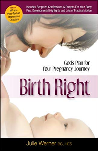 Birth Right: God's Plan for Your Pregnancy Journey Paperback – November 15, 2011 - Faith & Flame - Books and Gifts - Harrison House - 9781606833483