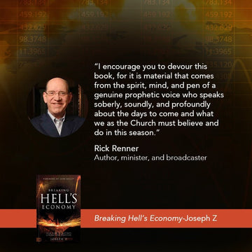 Breaking Hell's Economy: Your Guide to Last Days Supernatural Provision Paperback – October 18, 2022 - Faith & Flame - Books and Gifts - Harrison House Publishers - 9781680319446