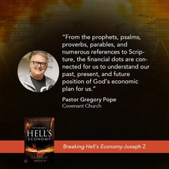 Breaking Hell's Economy: Your Guide to Last Days Supernatural Provision Paperback – October 18, 2022 - Faith & Flame - Books and Gifts - Harrison House Publishers - 9781680319446