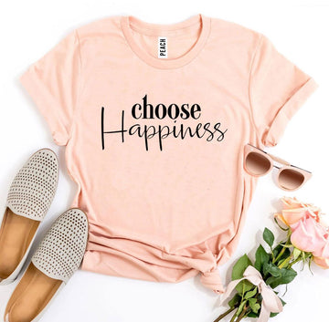 Choose Happiness T-shirt - Faith & Flame - Books and Gifts - Agate -