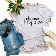 Choose Happiness T-shirt - Faith & Flame - Books and Gifts - Agate -