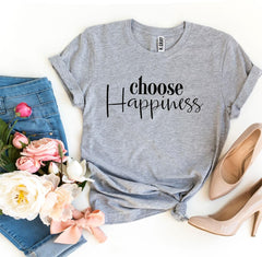 Choose Happiness T-shirt - Faith & Flame - Books and Gifts - Agate -