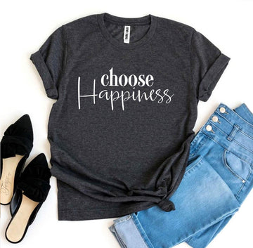 Choose Happiness T-shirt - Faith & Flame - Books and Gifts - Agate -