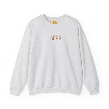 Come Home Crewneck Sweatshirt - Faith & Flame - Books and Gifts - Printify -