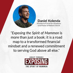 Exposing the Spirit of Mammon: Make God―Not Money―Your Master Paperback – July 2, 2024 - Faith & Flame - Books and Gifts - Harrison House - 9781667504186