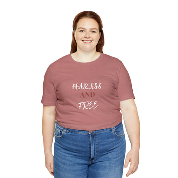 Fearless and Free Sleeve Tee - Faith & Flame - Books and Gifts - Printify -