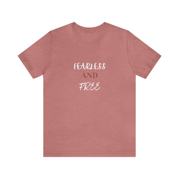 Fearless and Free Sleeve Tee - Faith & Flame - Books and Gifts - Printify -