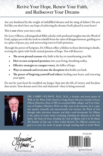 Finding Hope When Things Look Hopeless Paperback – January 7, 2025 - Faith & Flame - Books and Gifts - Harrison House - 9781667506173