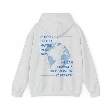 God can Change a Nation Hoodie - Faith & Flame - Books and Gifts - Printify - 