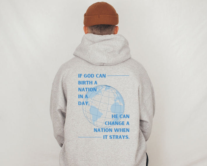 God can Change a Nation Hoodie - Faith & Flame - Books and Gifts - Printify - 