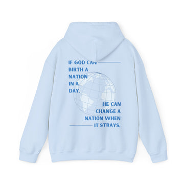 God can Change a Nation Hoodie - Faith & Flame - Books and Gifts - Printify - 