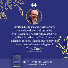 God's Heart for Women: Empowering Women to Answer His Call in Life & Ministry Paperback – April 1, 2025 - Faith & Flame - Books and Gifts - Harrison House - 9781667509532