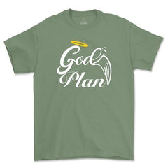 Gods Plan Shirt Trust God God Is Greater Faith Hope Love Shirts - Faith & Flame - Books and Gifts - Amaranth Hades -