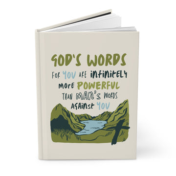 God's Words Journal - Faith & Flame - Books and Gifts - Printify - 