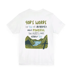 God's Words T - shirt - Faith & Flame - Books and Gifts - Printify - 