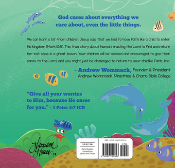 Hannah and the Lost Jelly Shoe: A True Story of Faith Hardcover – August 1, 2023 - Faith & Flame - Books and Gifts - Harrison House - 9781667502953