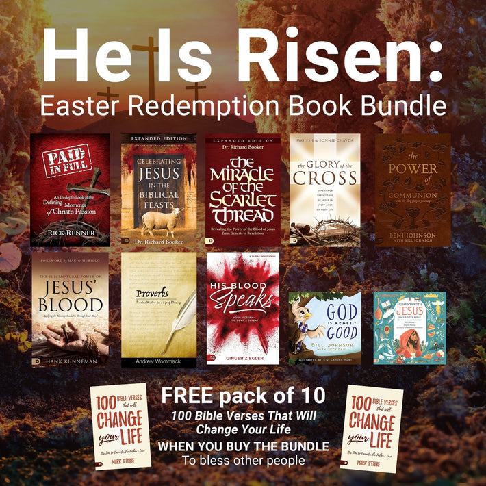 He Is Risen: Easter Redemption Book Bundle - Faith & Flame - Books and Gifts - Nori Media Group - ERER24