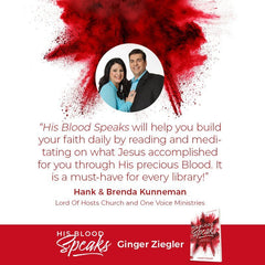 His Blood Speaks: 31-Day Devotional, Your Victory ― the Devil's Defeat Paperback – November 15, 2022 - Faith & Flame - Books and Gifts - Harrison House - 9781680319842