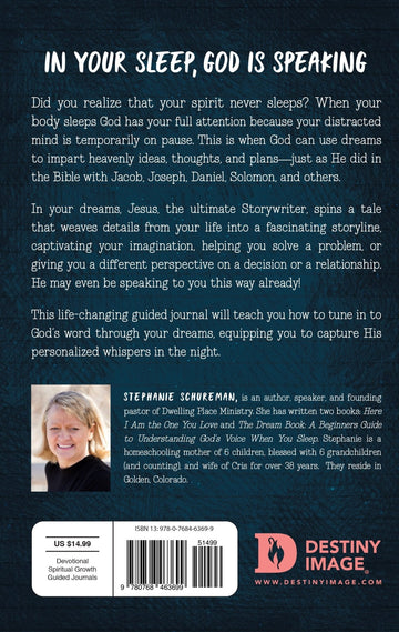 I Sleep But My Heart is Awake: A Guided Journal for Hearing God Through Your Dreams Paperback – November 1, 2022 - Faith & Flame - Books and Gifts - Destiny Image - 9780768463699