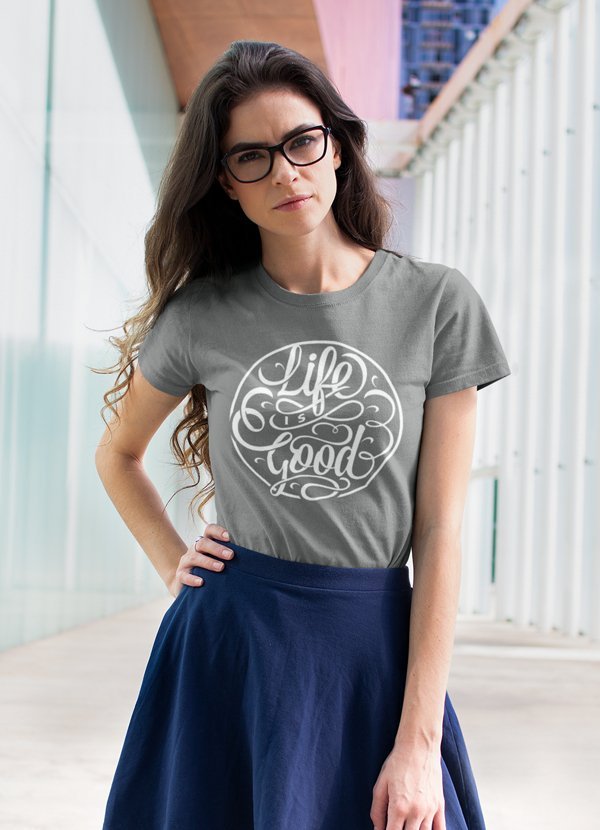 Life Is Good Women T-shirt - Faith & Flame - Books and Gifts - Scorpius -