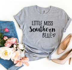 Little Miss Southern Belle T-shirt - Faith & Flame - Books and Gifts - Agate -