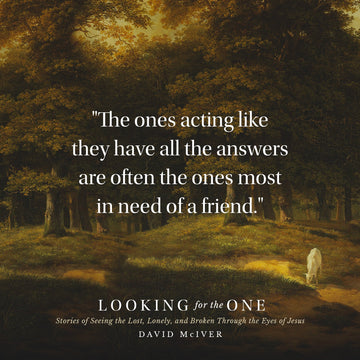 Looking for the One: Stories of Seeing the Lost, Lonely, and Broken Through the Eyes of Jesus Hardcover – May 23, 2023 - Faith & Flame - Books and Gifts - Sea Harp Press - 9780768475616