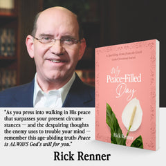 My Peace-Filled Day: A Sparkling Gems From the Greek Guided Devotional Journal Paperback – May 2, 2023 - Faith & Flame - Books and Gifts - Harrison House Publishers - 9781667502472