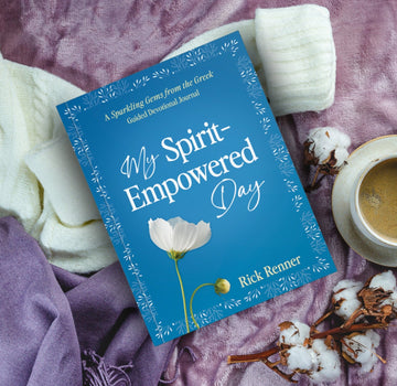 My Spirit-Empowered Day: A Sparkling Gems from the Greek Guided Devotional Journal (Paperback) - April 2, 2024 - Faith & Flame - Books and Gifts - Harrison House - 9781667502106