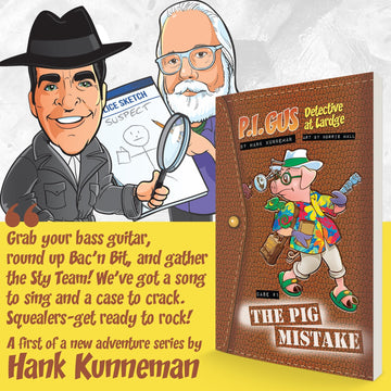 P.I. Gus , Detective at Large: Case 1: The Pig Mistake Paperback – September 3, 2024 - Faith & Flame - Books and Gifts - Destiny Image - 9780768472998