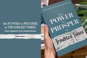 Power to Prosper in Troubled Times Hardcover – December 20, 2022 - Faith & Flame - Books and Gifts - Kenneth Copeland Ministries - 9781604634709