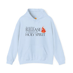 Release the Healing Power of the Holy Spirit Hoodie - Faith & Flame - Books and Gifts - Printify - 