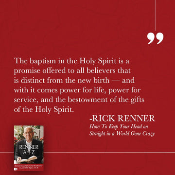 Renner A to Z: Quotes and CommentsComments and Quotes by Rick Renner on 400 Bible Topics A to Z! by Rick Renner on Bible Topics A to Z! Paperback – June 4, 2024 - Faith & Flame - Books and Gifts - Harrison House - 9781667505848