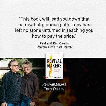 RevivalMakers: Stop Chasing a Move of God... and Be One! Paperback – July 19, 2022 - Faith & Flame - Books and Gifts - Destiny Image - 9780768462227