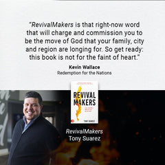 RevivalMakers: Stop Chasing a Move of God... and Be One! Paperback – July 19, 2022 - Faith & Flame - Books and Gifts - Destiny Image - 9780768462227