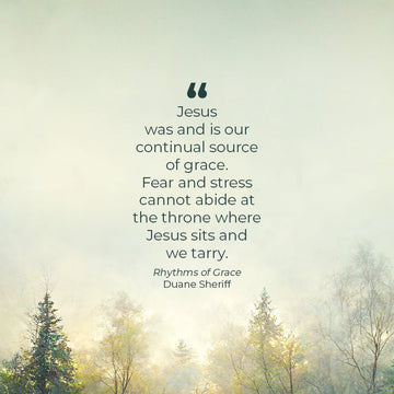 Rhythms of Grace: Experiencing Freedom from Fear, Worry, and Stress Paperback – October 3, 2023 - Faith & Flame - Books and Gifts - Harrison House Publishers - 9781667502731