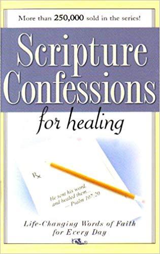 Scripture Confessions for Healing - Faith & Flame - Books and Gifts - Harrison House - 9781577948735