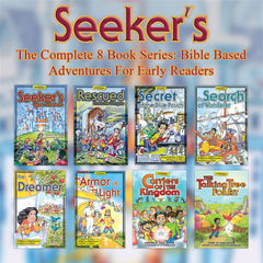 Seeker: The Complete 8 - Book Series Bible - Based Adventures For Early Readers - Faith & Flame - Books and Gifts - Faith & Flame - Books and Gifts - S8BS24