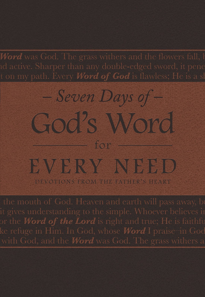 Seven Days of God's Word for Every Need - Faith & Flame - Books and Gifts - Destiny Image - DIFIDD