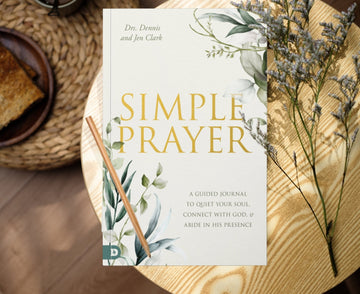 Simple Prayer: A Guided Journal to Quiet Your Soul, Connect with God, and Abide in His Presence Paperback – May 2, 2023 - Faith & Flame - Books and Gifts - Destiny Image - 9780768475074