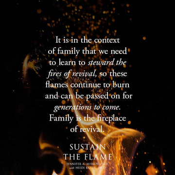 Sustain the Flame: Secrets to Living Saturated in God's Presence and Holy Fire (Paperback) - February 6, 2024 - Faith & Flame - Books and Gifts - Destiny Image - 9780768475852